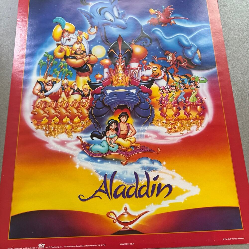 Aladdin Poster Vintage